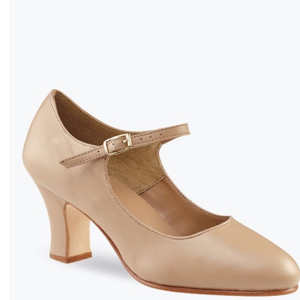 Capezio leather dance shoe “ Manhattan 653” 8.5 W